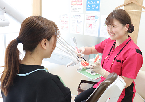 食生活の改善や見直しも行います